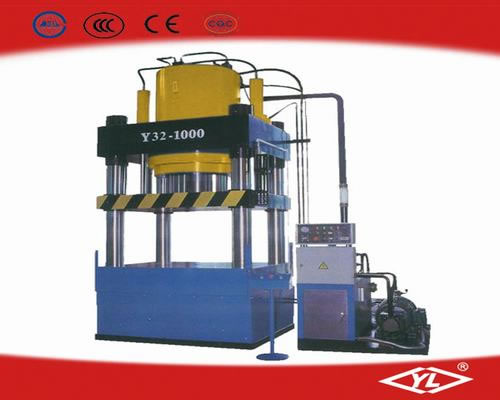 Quatro pós-prensa hidráulica